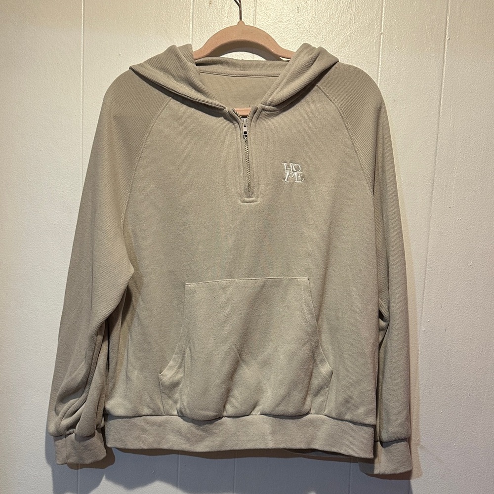 Women’s Dazy Hooded sweatshirt cream size xl‎